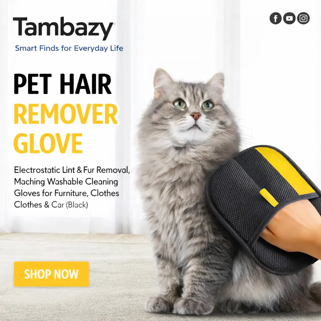 Pet Hair Removal Gloves